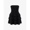 Mini dress with bustier detail