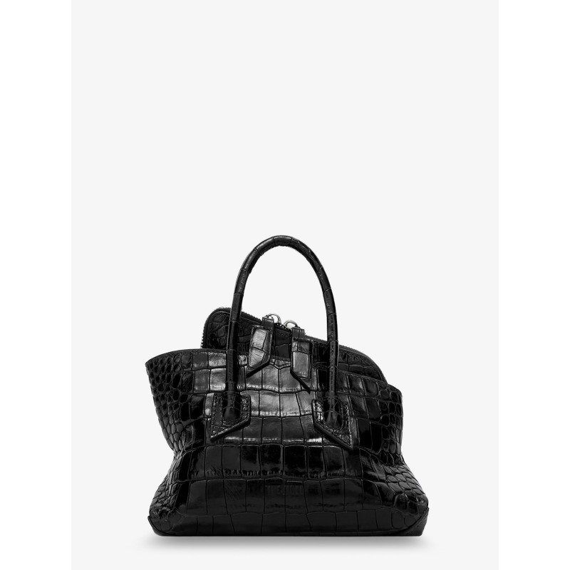 La Passeggiata Mini croco effect leather handbag