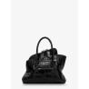 La Passeggiata Mini croco effect leather handbag