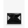 La Passeggiata Mini croco effect leather handbag