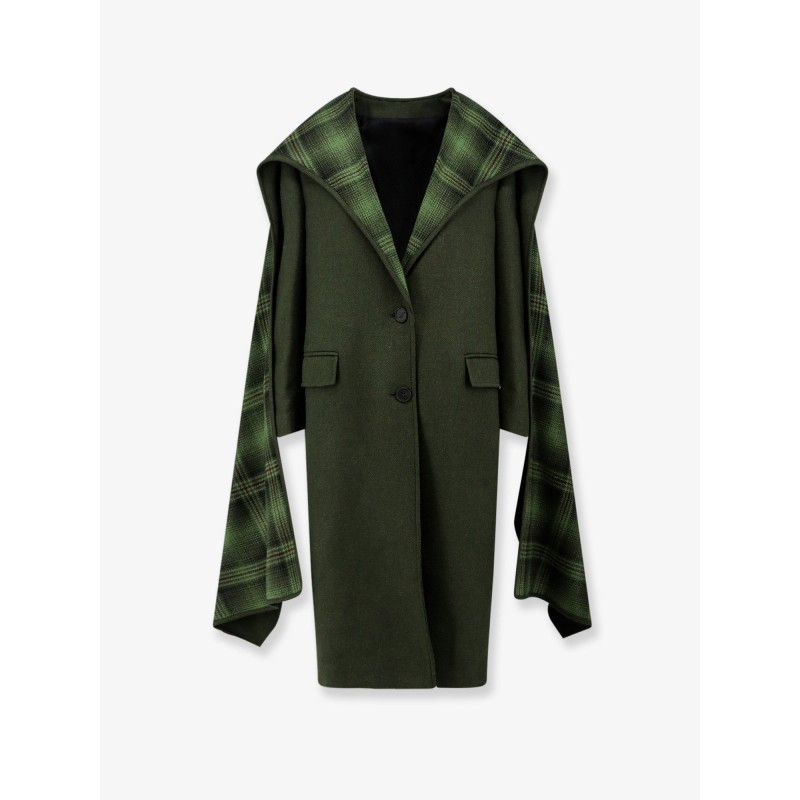 Wool blend coat