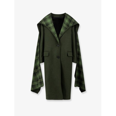 Wool blend coat
