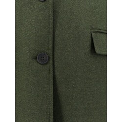 Wool blend coat