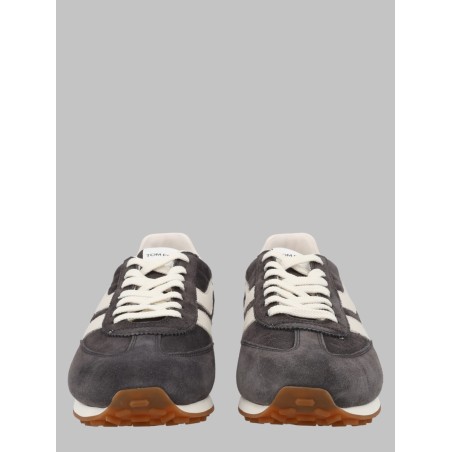 SNEAKER "MICK" IN PELLE SCAMOSCIATA