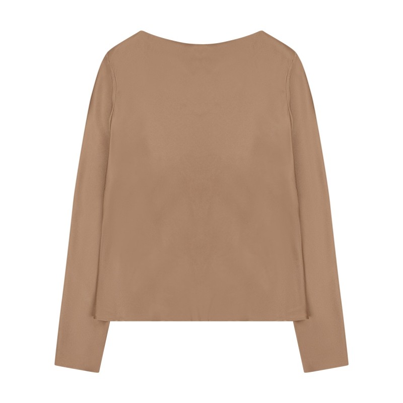 SILK BLEND BLOUSE