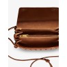 Notturno clutch bag with leather shoulder strap