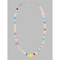 COLLANA CON PERLINE