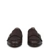 MOCASSINO IN PELLE INTRECCIATA