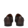 MOCASSINO IN PELLE INTRECCIATA
