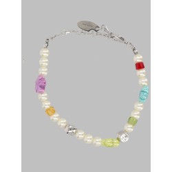 BRACCIALE CON PERLINE