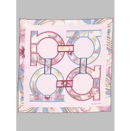 FOULARD A FIORI "GANCINI"