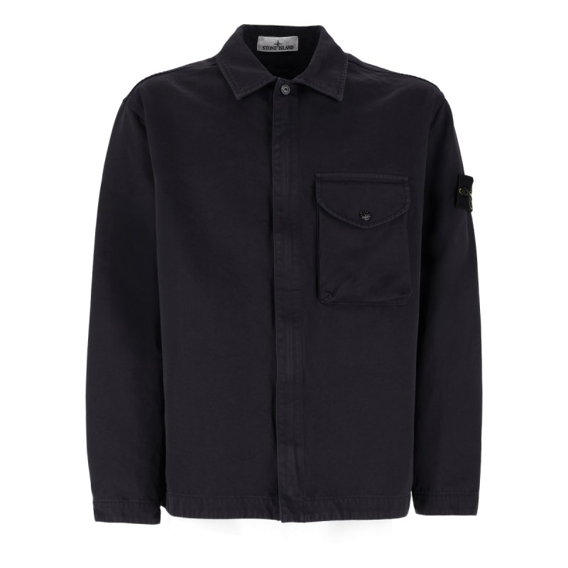 OVERSHIRT IN TWILL DI COTONE