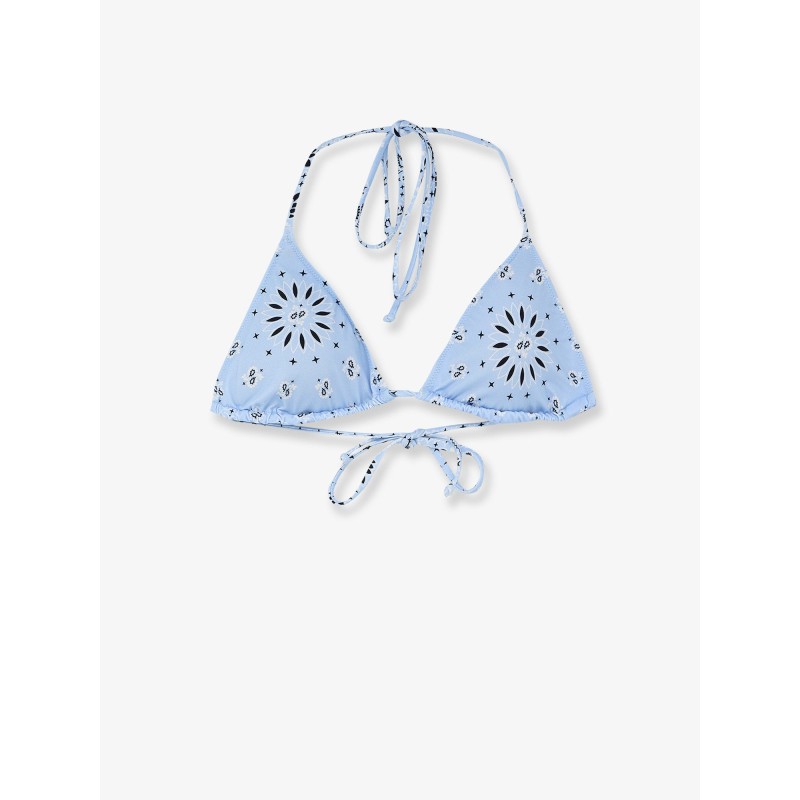 Leah Bikini Top with Bandana Round print