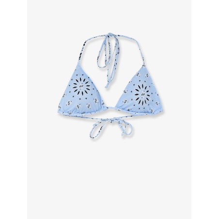 Leah Bikini Top with Bandana Round print