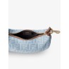 Fendigraphy Mini denim handbag with all-over FF logo