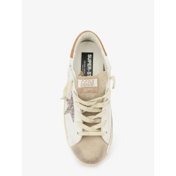 Super-star leather sneakers with iconic side logo