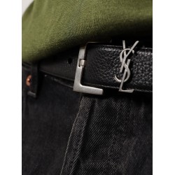 Leather belt