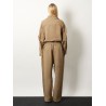 Marvin viscose and linen jumpsuit