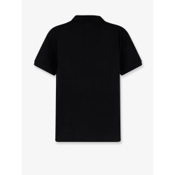 Cotton polo shirt with embroidered logo