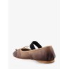 Leather ballerinas