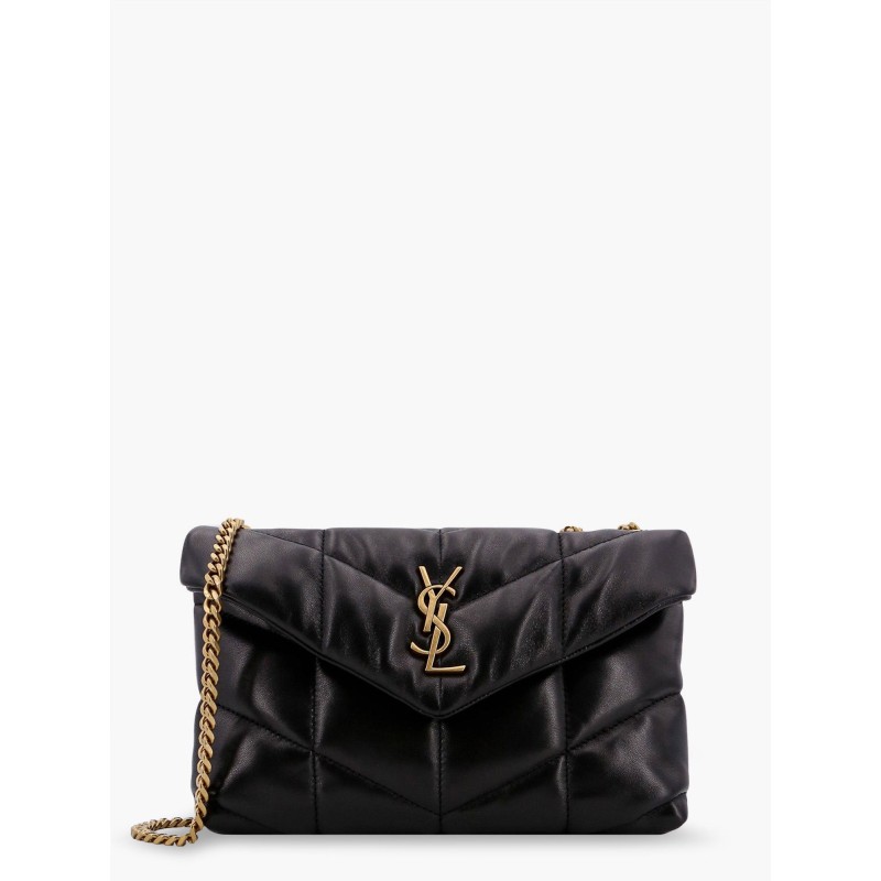 Loulou Puffer Toy matelassé leather crossbody bag