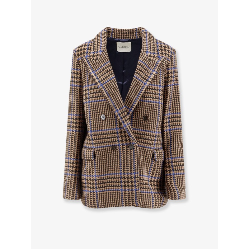 Double-breasted Prince-of-Wales coat