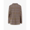 Double-breasted Prince-of-Wales coat