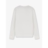 Cotton blend sweatshirt with iconic embroidery