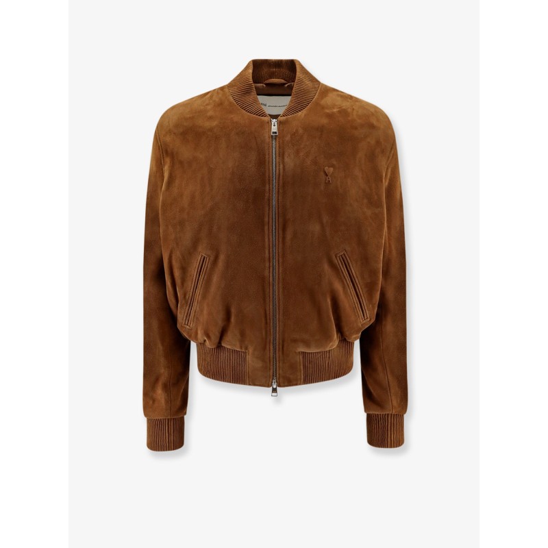 Suede goatskin jacket