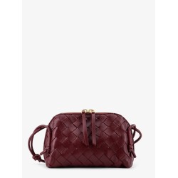 Concert Pouch leather shoulder bag with Intrecciato motif