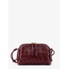 Concert Pouch leather shoulder bag with Intrecciato motif