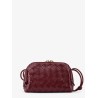 Concert Pouch leather shoulder bag with Intrecciato motif