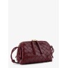 Concert Pouch leather shoulder bag with Intrecciato motif
