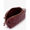 Concert Pouch leather shoulder bag with Intrecciato motif
