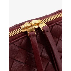 Concert Pouch leather shoulder bag with Intrecciato motif