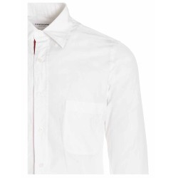 Solid poplin shirt
