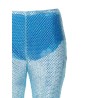 Sequin mesh pants