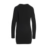 Cut out jersey dress