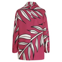 Floral print blazer jacket