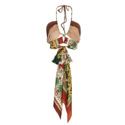 Top 'Designer Scarf'