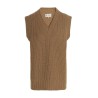 V-neck vest