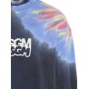 Logo print tie dye sweatshirt by Burro Studio