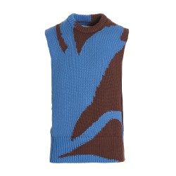 Colorblock vest