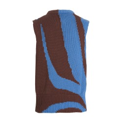 Colorblock vest