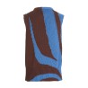 Colorblock vest