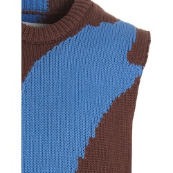 Colorblock vest