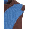 Colorblock vest