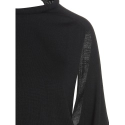 Cut out insert top sweater