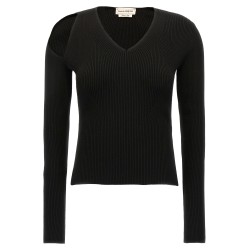 Cut-out sweater