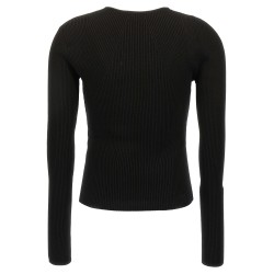 Cut-out sweater
